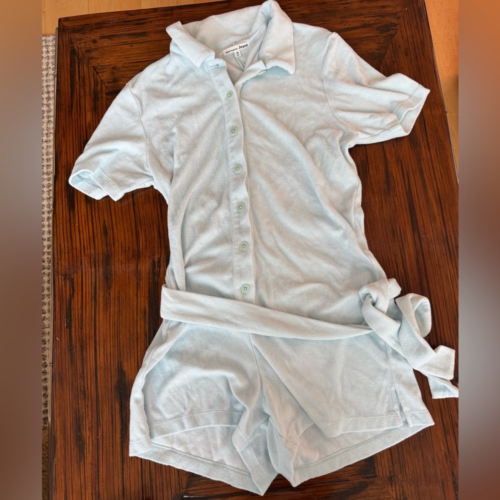 Reformation jeans Romper